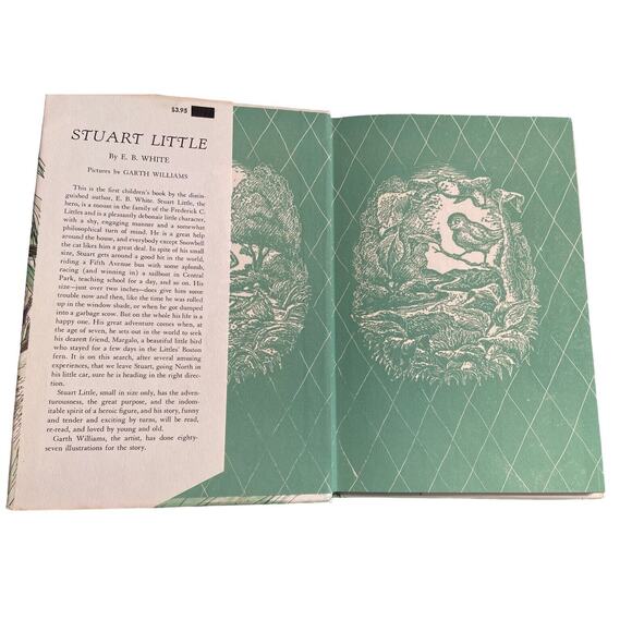 Vintage Book Stuart Little -By E.B. White Pictures Garth Williams Published 1947 - Picture 4 of 6